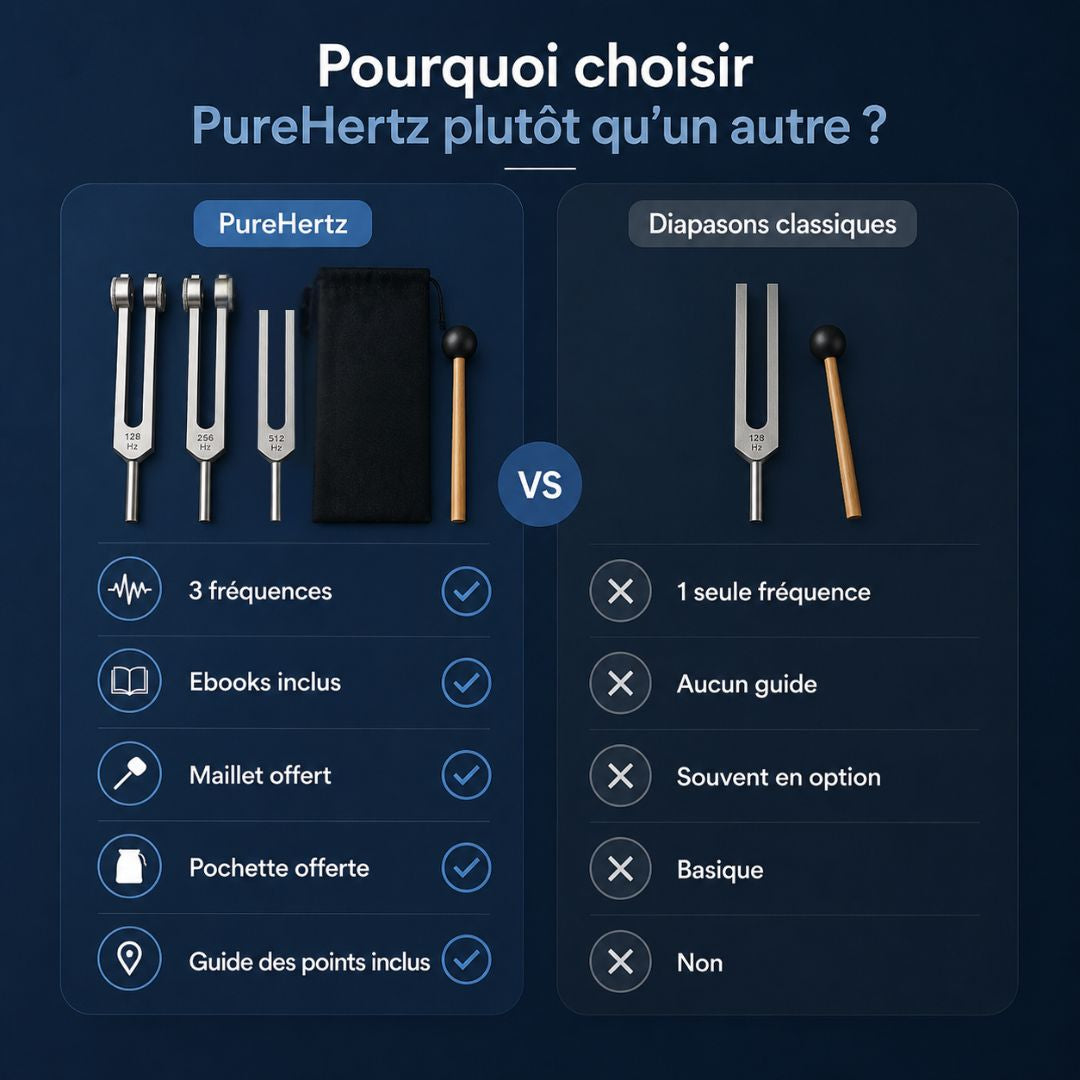 PureHertz - Diapason Soin par Fréquences