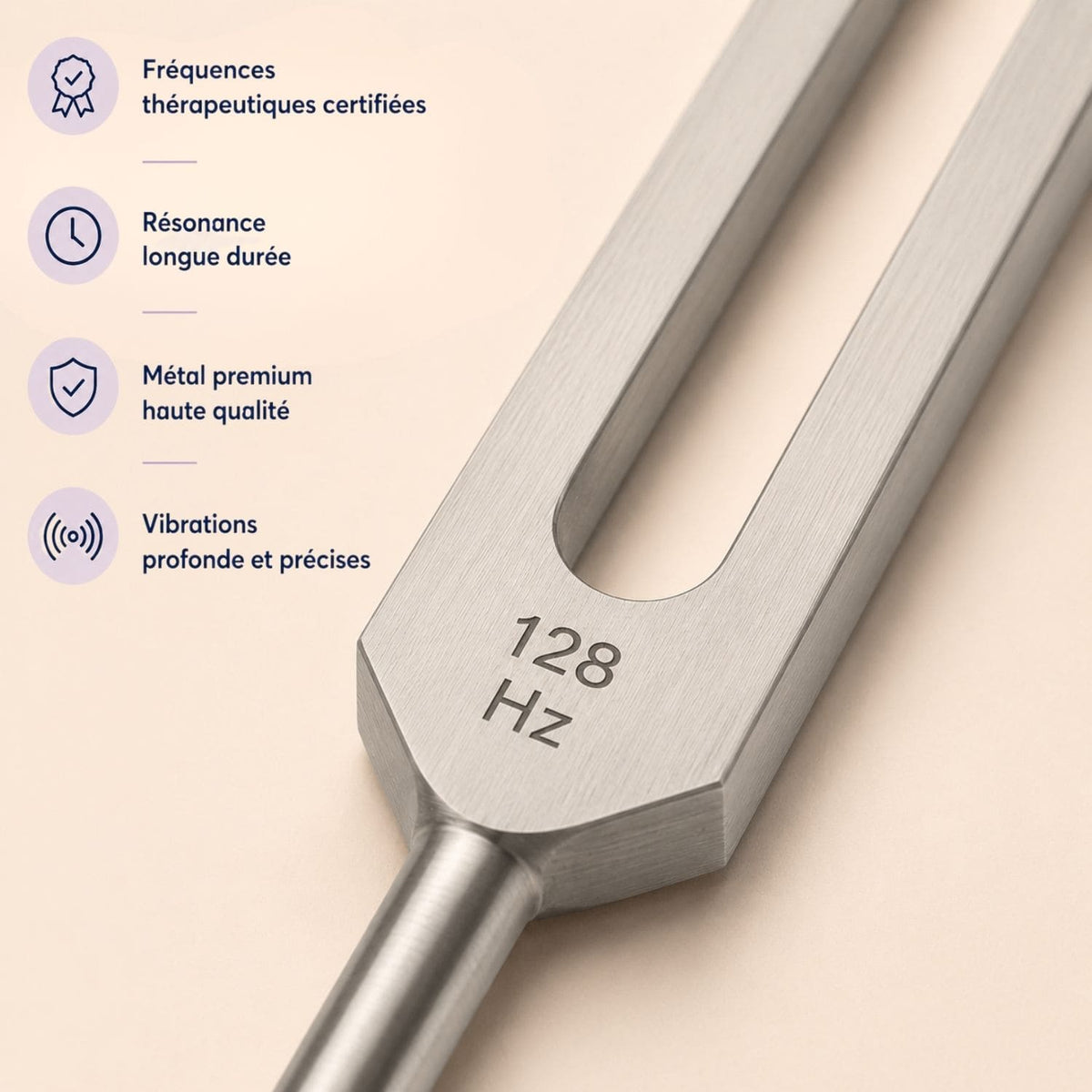 Diapason 128 Hz - Soulagement Musculaire & Articulaire