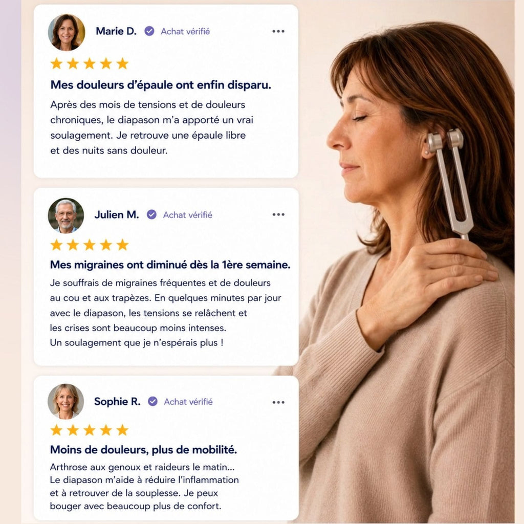 Diapason 128 Hz - Soulagement Musculaire & Articulaire