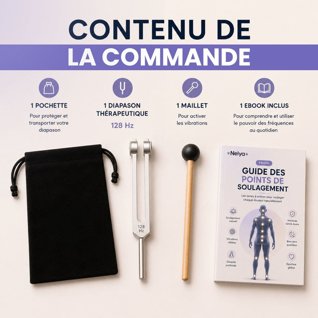 Diapason 128 Hz - Soulagement Musculaire & Articulaire
